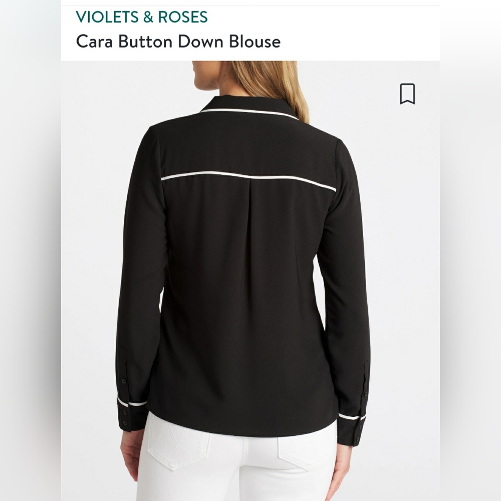 Black top with white stripes - Picture 1 of 5